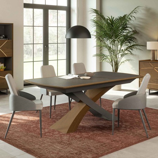 Table rectangle extensible - Santorin