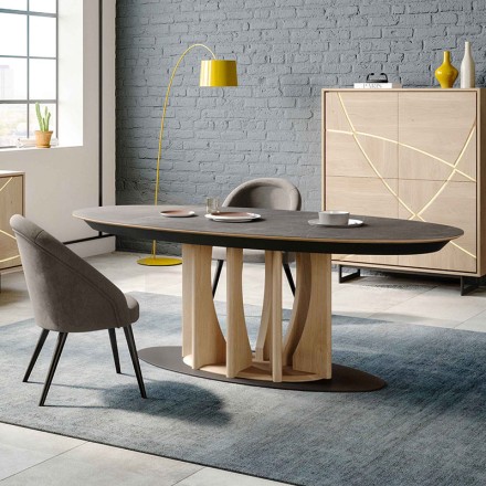 Table ovale extensible - Santorin