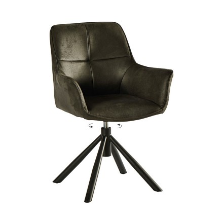 Fauteuil pivotant tissu - Ritchey anthracite